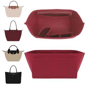 9082 Luxury Tote Bag Organizer Insert Perfect Fit for Longchamp Le Pliage